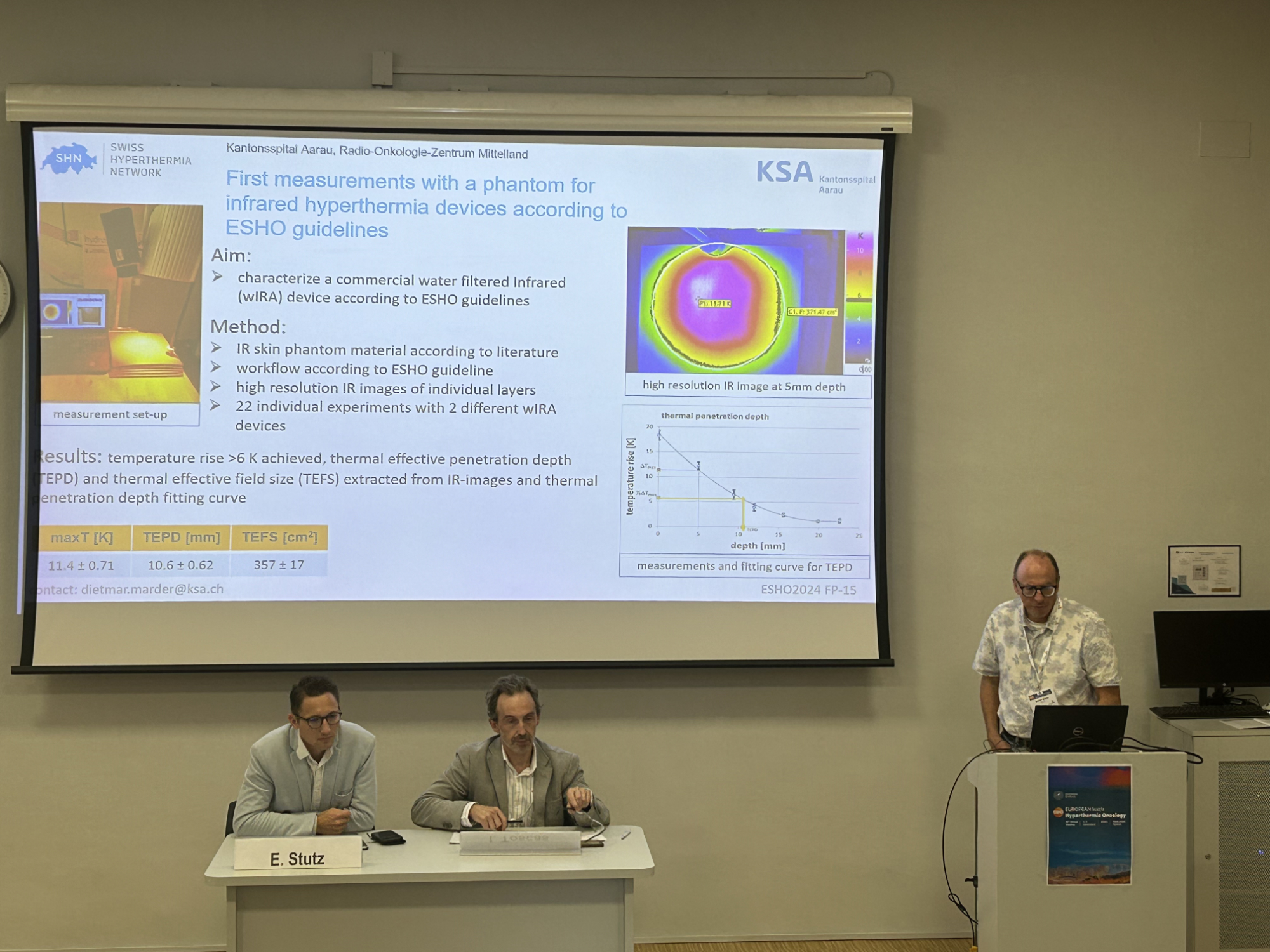 ESHO24 Fast presentation of medical physisist Dietmar Marder (Kantonsspital Aarau) on a phantom for infrared superficial hyperthermia heckel news 2025 ESHO24 Fast presentation of medical physisist Dietmar Marder (Kantonsspital Aarau) on a phantom for infrared superficial hyperthermia